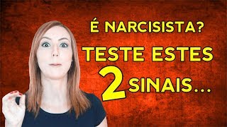 NARCISISTA faça o TESTE  2 sinais de narcisismo [upl. by Alrahs178]