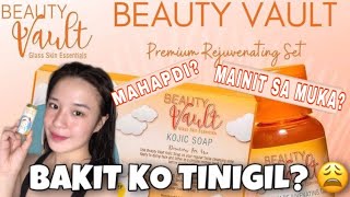 BEAUTY VAULT PREMIUM REJUVENATING SET  HONEST REVIEW [upl. by Cindelyn750]