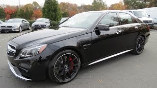 2014 MercedesBenz E63 AMG S 4Matic Start Up Exhaust Drive and In Depth Review [upl. by Biegel965]