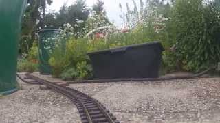 Lehmann LGB Gartenbahn Mitfahrten 1080p [upl. by Attekal]