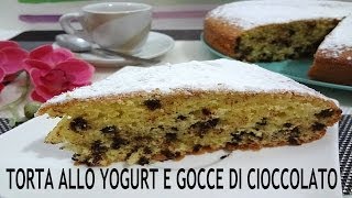 Torta allo yogurt e gocce di cioccolato [upl. by Deck229]