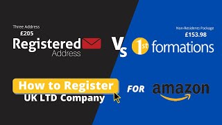 NonResidents Package for UK Ltd Company  registered address vs 1st formation [upl. by Eitten]