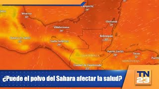 ¿Puede el polvo del Sahara afectar la salud [upl. by Ytsud133]