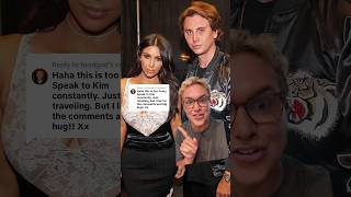 Food God sets the record straight about his relationship with Kim Kardashian shorts foodgod [upl. by Nolham]