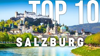 10 BEST Things To Do In Salzburg  Salzburg Travel Guide [upl. by Jorey563]