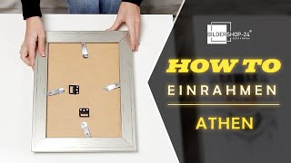 How To Bild einrahmen mit „Athen“ [upl. by Inat]