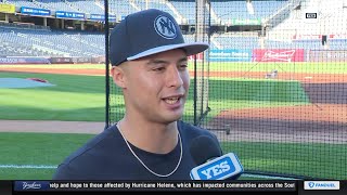 Anthony Volpe on being the starting shortstop in the playoffs [upl. by Alah]