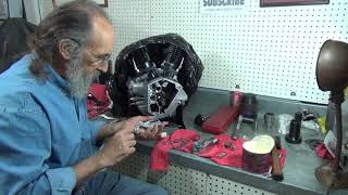 Installing a Harley Davidson Shovelhead oil pump [upl. by Settera]