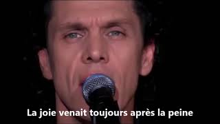 Marc Lavoine  Le pont Mirabeau Guillaume Apollinaire paroles  2001 [upl. by Llezom]