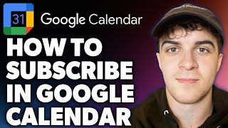 How to Subscribe in Google Calendar Full 2024 Guide [upl. by Ccasi644]