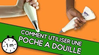 Comment utiliser une poche à douille  Astuce YouCook [upl. by Gussy216]