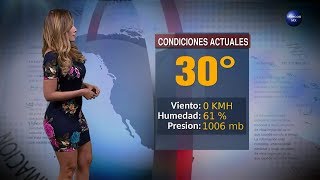 Gaby Lozoya clima 29 de agosto 2017 HD [upl. by Anitel]