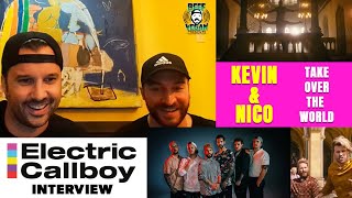 Electric Callboy Headlining In America Finally Interview w Nico Sallach amp Kevin Ratajczak [upl. by Ro150]