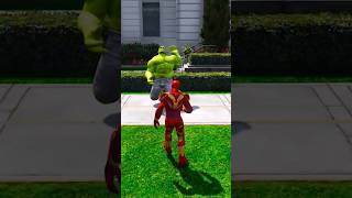 GTA V Hulk ko pakad lia bhoot shorts gta5 gta hulk ironman funnyvideos marvel shortsfeed [upl. by Spitzer]