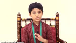 Kids Bhagavad Gita Recitation Chapter 12 Sloka 6 and 7 by Sushmit [upl. by French]