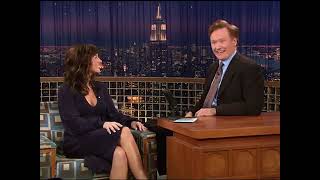 Tiffani Thiessen Made Out with Jaime Pressly she told Conan [upl. by Swann]