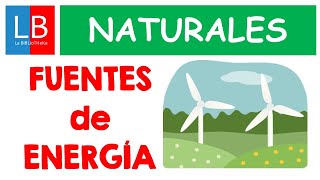 FUENTES de ENERGÍA RENOVABLES y NO RENOVABLES para niños ✔👩‍🏫 PRIMARIA [upl. by Regdirb857]