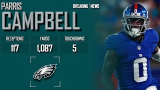 PHILADELPHIA EAGLES Parris Campbell ᴴᴰ [upl. by Notslah334]