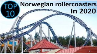 Top 10 rollercoasters in Norway 2022 [upl. by Hayton]