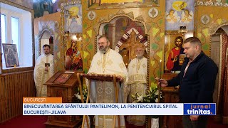 Binecuvântarea Sfântului Mucenic Pantelimon la Penitenciarul Spital BucureștiJilava [upl. by Odanref]