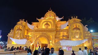 sidhgora Durga Puja pandal Jamshedpur durgapuja jamshedpur [upl. by Ahtimat]