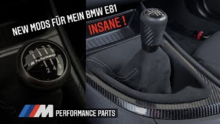 Bmw M Performance Schaltknauf Einbau 1series E81E87E82 Best Mode Ever [upl. by Nidnarb]