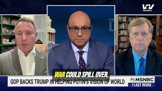 MSNBC VoteVets Senior Advisor LTC Ret Alexander Vindman Calls Out Trump And House GOP On Ukraine [upl. by Ylerebmik]