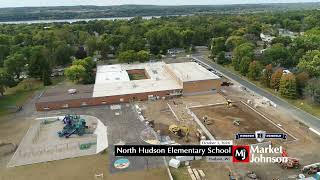 North Hudson Elementary School Aerial 10324 [upl. by Essilec]