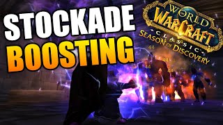 Best Duo Mage Stockades Boosting Method for Insane Gold Season of Discovery 57 Mobs in 4 Pulls [upl. by Lindi158]