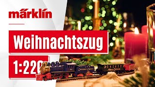 Weihnachtszug in Spur Z  Märklin Startpackung in Maßstab 1220 [upl. by Echo755]