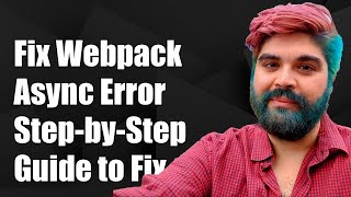 Fix Webpack You May Need an Appropriate Loader Async Error StepbyStep Guide [upl. by Hazelton]