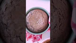 ONE BOWL CHOCOLATE CAKE shorts recipe cake chocolate valentinesday [upl. by Lucia]