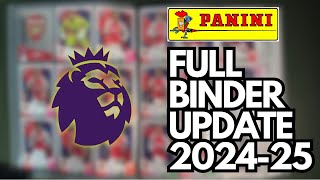 Full Binder Update Adrenalyn XL Premier League 20242025 [upl. by Eseila550]