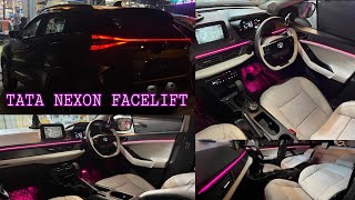 Tata Nexon Facelift Pure S Modification  Nexon Facelift Modification 2024  Tata Nexon Facelift [upl. by Noroj]