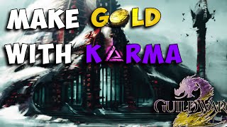 How to convert Karma to Gold in Guild Wars 2  Part 1 [upl. by Aylward971]