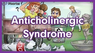 Anticholinergic Syndrome Mnemonic for Nursing Pharmacology NCLEX [upl. by Donnie248]