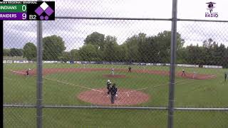 HS Baseball Berlin vs Kiel  NEW Sports Radio VIDEO [upl. by Akirahs]