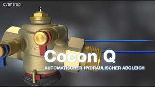 Oventrop quotCocon Qquot  Automatischer Hydraulischer Abgleich deutsch [upl. by Misaq292]