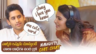 Cute Video Of ChaySam ❤️❤️ Samantha Naga Chaitanya Lovey Chit Chat  Sobhita Dhulipala  Nakshatra [upl. by Naashom]