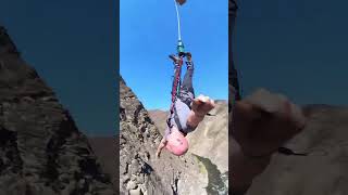 Nevis Bungy NZ 134m insta360 shorts [upl. by Ygiaf]