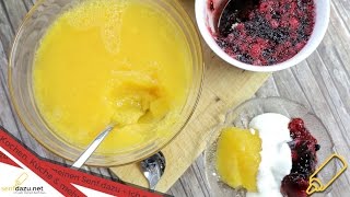 Wackelpudding selber machen  OrangenApfelsinen und WaldbeereRote Grütze  Rezept [upl. by Rosco797]