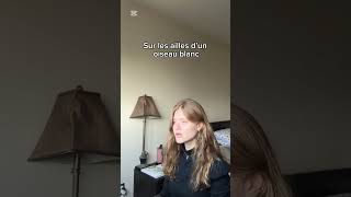 Singing quotBoîte en Argentquot by Indila cover singing musician singer music indila pop france [upl. by Aleak]