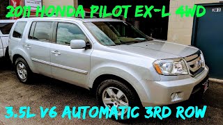 2011 Honda Pilot EXL AWD 35L V6 111K SOLD 15495 San Luis Obispo CA [upl. by Anaeg]