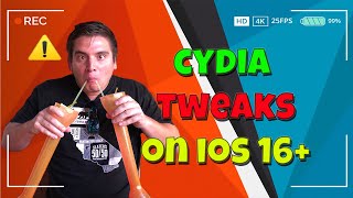 How I Got Cydia Tweaks On iOS 16 With No Jailbreak Cydia Tweak Pro [upl. by Kirat]