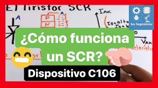 ✅EL TIRISTOR SCR cómo probarlo MUY SIMPLE y FÁCIL  DISPOSITIVOS ELECTRÓNICOS📺 [upl. by Nortad2]