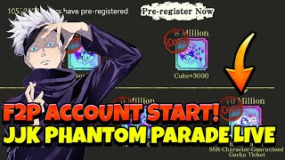 JUJUTSU KAISEN GLOBAL IS OUT F2P ACCOUNT amp GAMEPLAY Jujutsu Kaisen Phantom Parade [upl. by Agnimod]