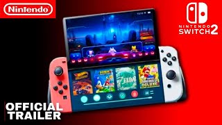 Nintendo Switch 2 Official Reveal Trailer  Nintendo Switch 2 Release Date and Hardware Details [upl. by Gannon511]