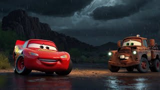 Lightning McQueen and Mater  Adventure in a Stormy Night [upl. by Moreville428]