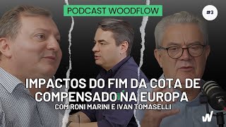 COTA DE COMPENSADO NA EUROPA CHEGA AO FIM ENTENDA  Podcast WoodFlow 3 [upl. by Spike944]