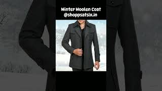 Winter mens woolen coat [upl. by Nashbar]